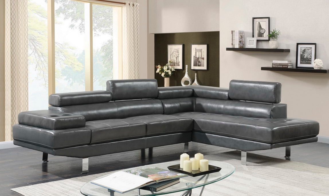 Ashton Sectional (Gray)