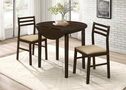 Bucknell 3pc. Dining Collection (Cappuccino)