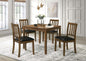 Parkwood 5pc. Dining Collection (Brown)