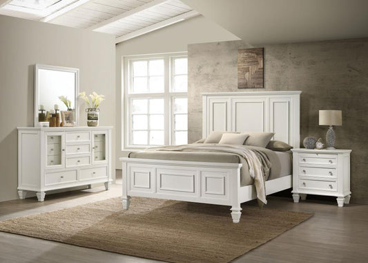 Sandy Beach Bedroom Collection (White)