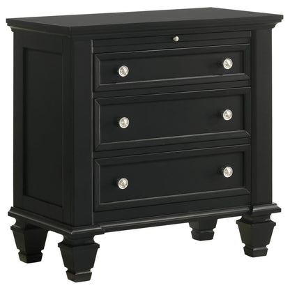 Sandy Beach Bedroom Collection (Black)