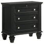 Sandy Beach Bedroom Collection (Black)