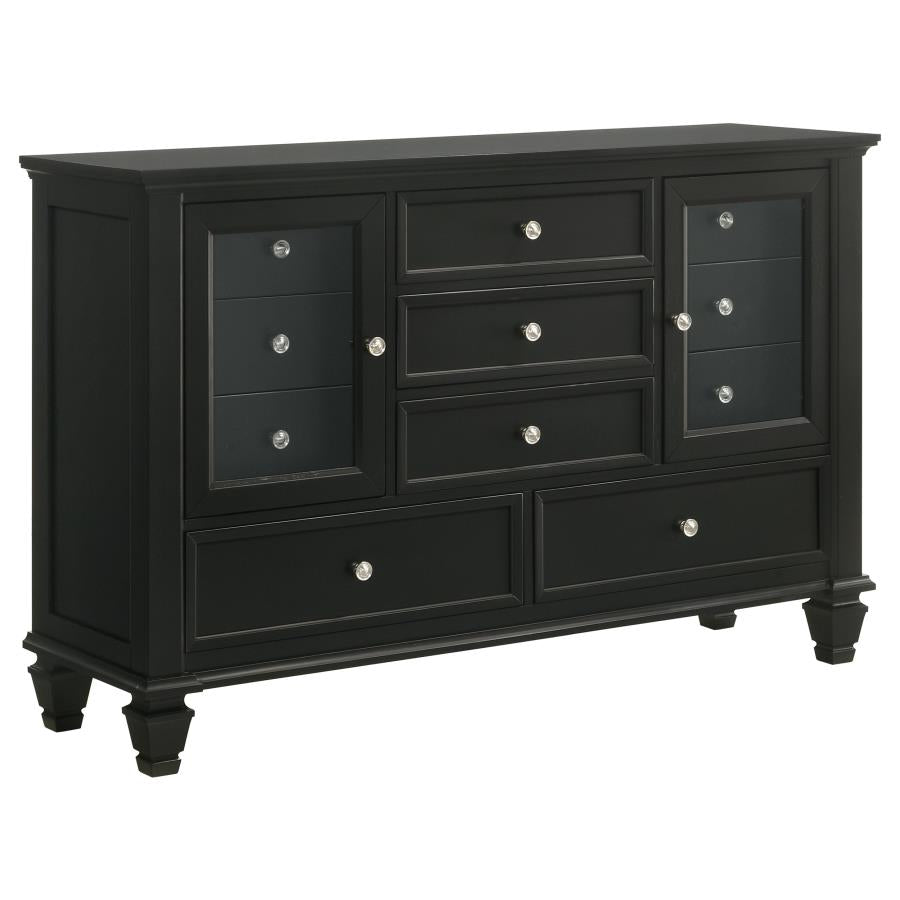 Sandy Beach Bedroom Collection (Black)