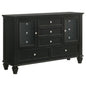 Sandy Beach Bedroom Collection (Black)
