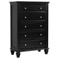 Sandy Beach Bedroom Collection (Black)