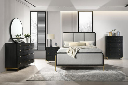 Arini Bedroom Collection (Black & Grey)