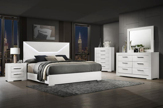 Ives Bedroom Collection (White)