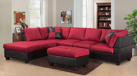 Crimson Haven Sectional