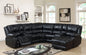 Luxor Reclining Sectional (Black)